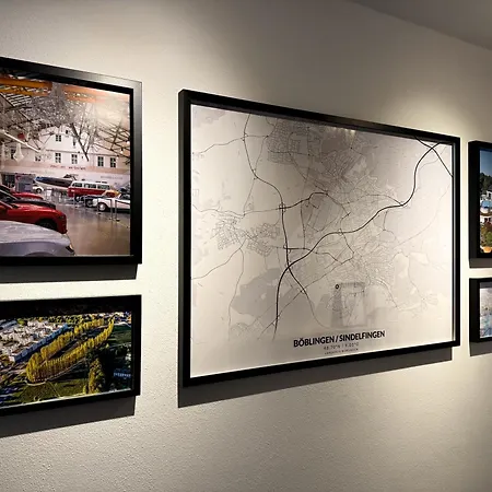 Modernes Mit Kochinsel, Garten, 2 Parkplaetze Inkl, 4-8 Pers Бёблинген