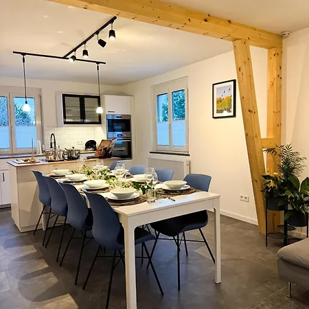 Modernes Mit Kochinsel, Garten, 2 Parkplaetze Inkl, 4-8 Pers 度假居 *